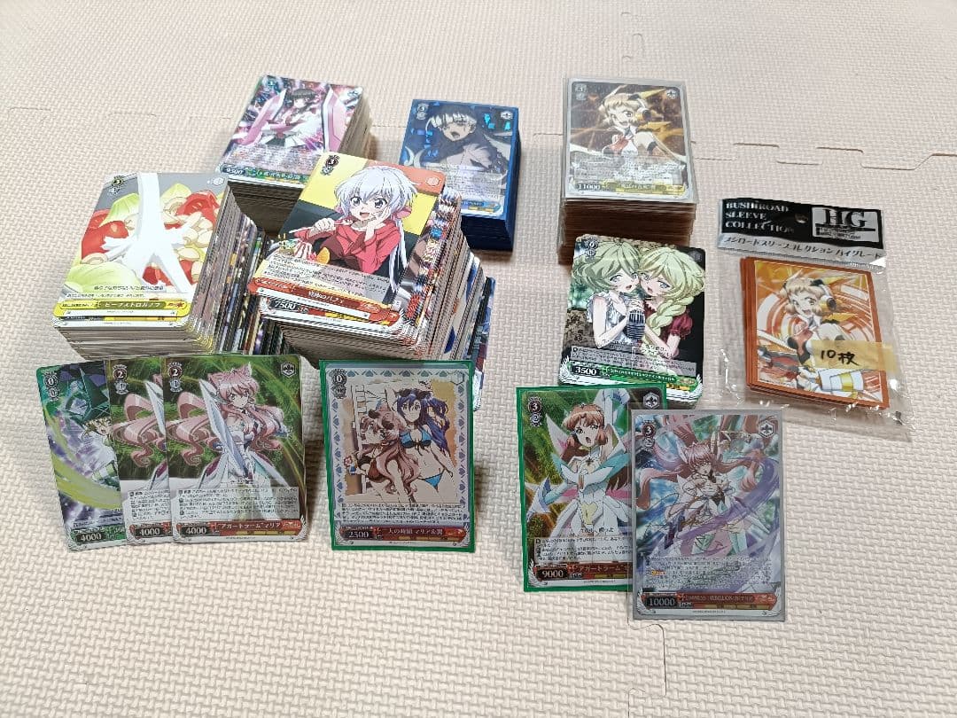 【引退】ヴァイスシュヴァルツ 戦姫絶唱シンフォギア まとめ売り