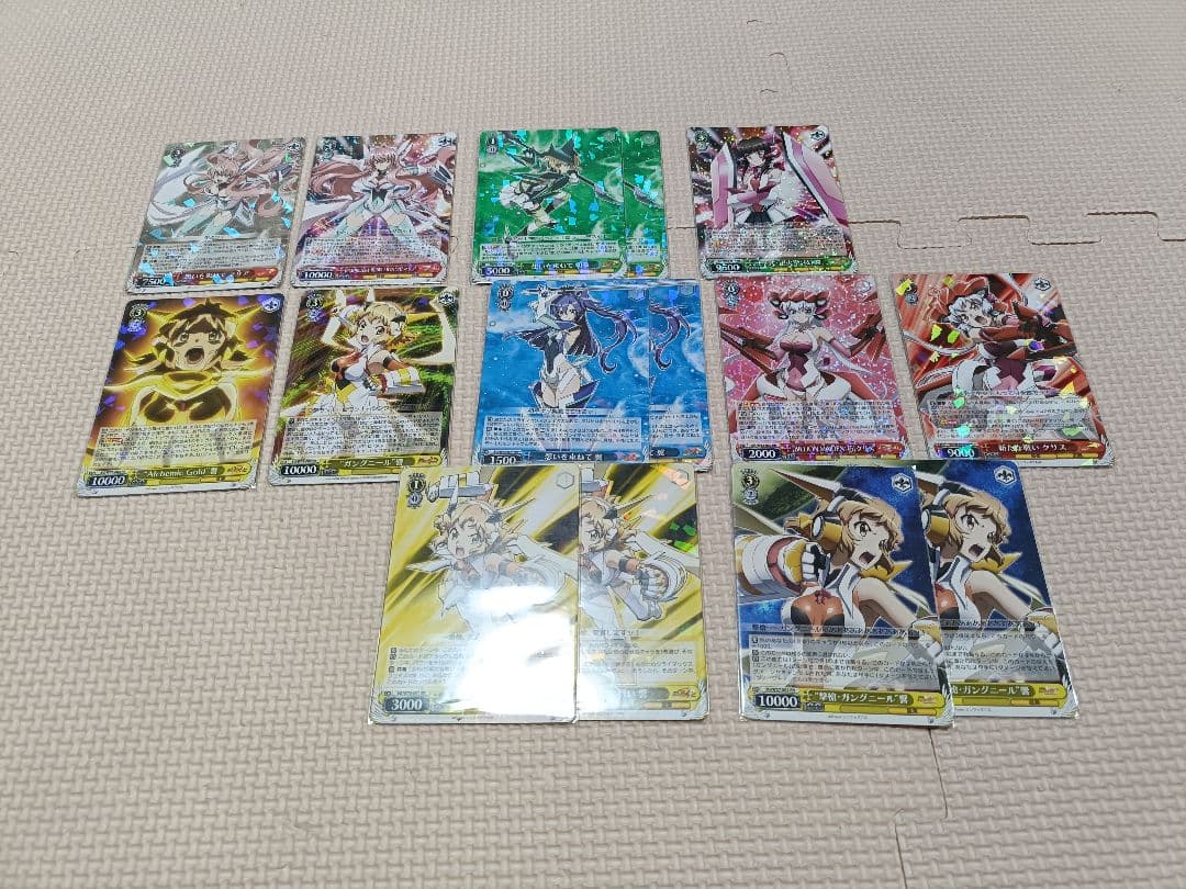 【引退】ヴァイスシュヴァルツ 戦姫絶唱シンフォギア まとめ売り