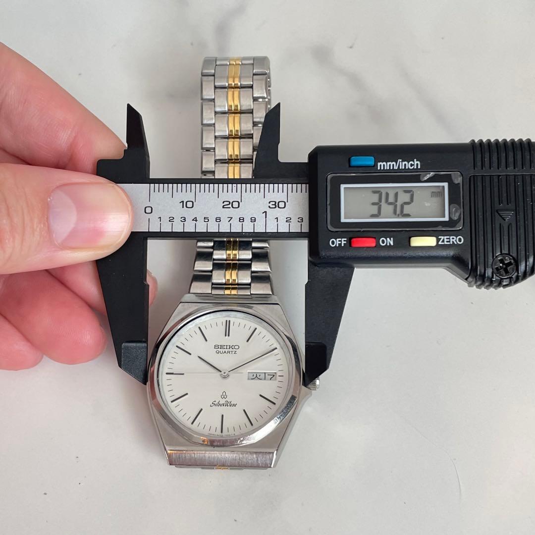 稼動品　SEIKO セイコー　シルバーウェーブ　デイデイト　ねじ込み式　腕時計