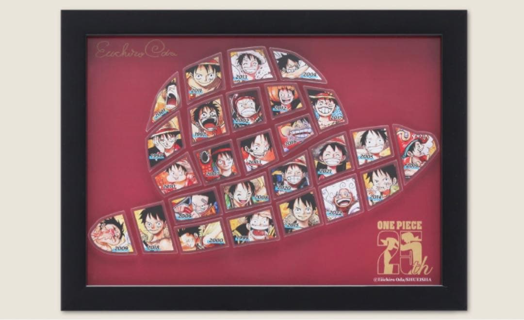 ONE PIECE 額装ピンズセット LUFFY