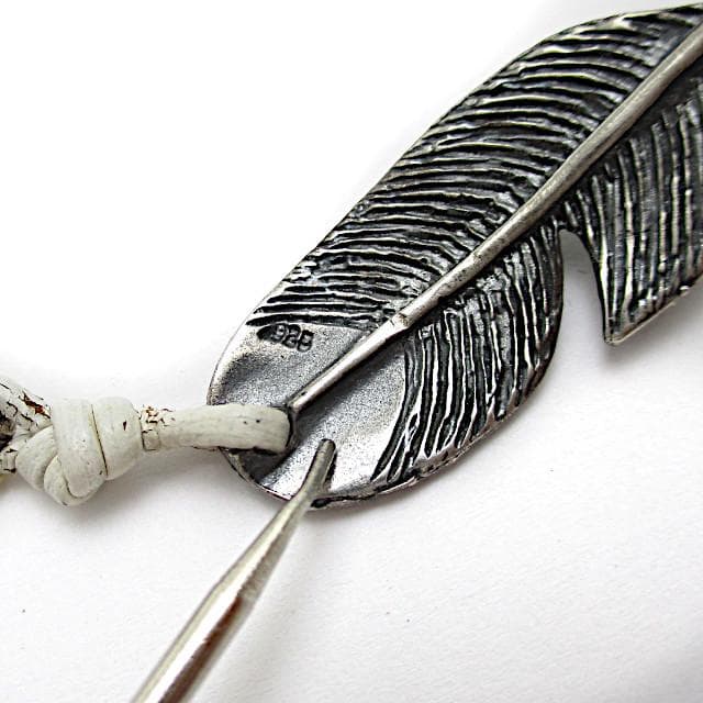エムコーエン M.Cohen 羽根モチーフ フェザーブレスレット 925