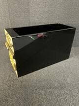 限定値下　まごころ堂　美品の箱　仏壇部品　木製　本金箔　金具付き　蒔絵　6060