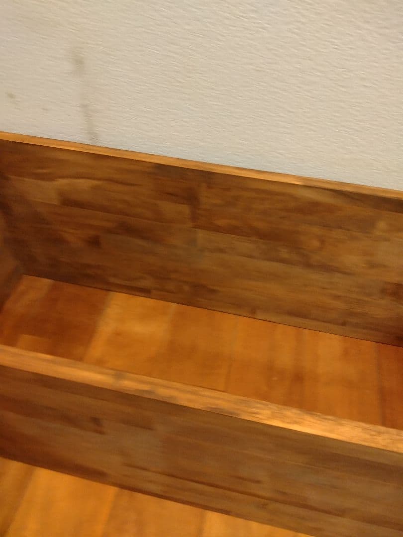 木製　ハンドメイド　オーダー　コの字　シェルフ　棚　ラック　水槽台　テレビ台