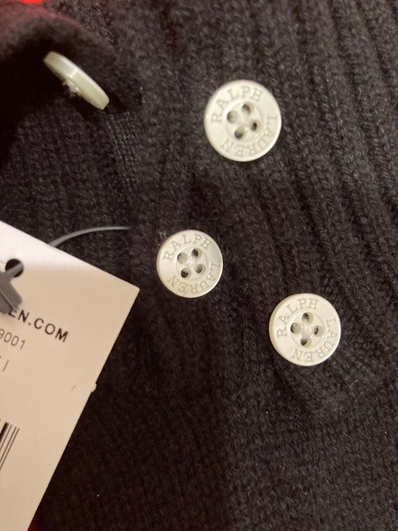 Polo Ralph Lauren ブラックスカルボーンニットセーター犬服