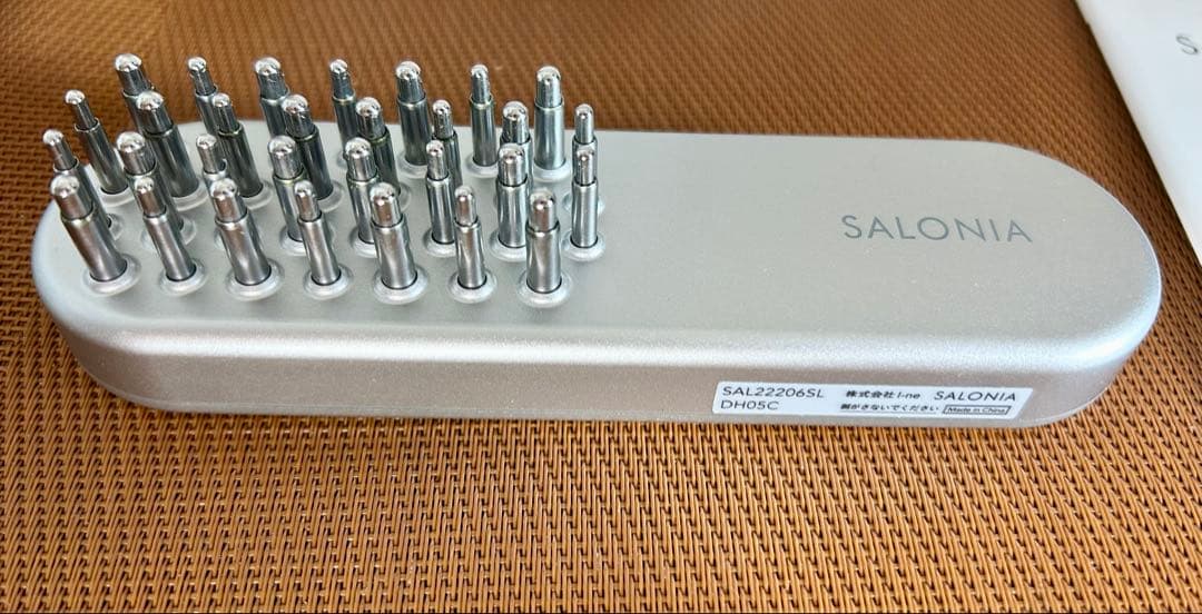 ★未使用大人気★SALONIA 美顔器 電気ブラシSAL22206SL EMS