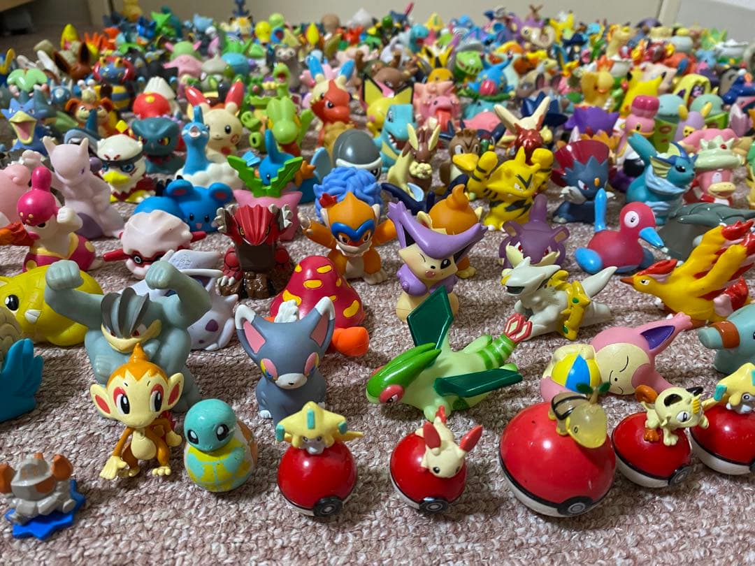 ポケモン モンコレ/指人形 ポケモンまとめ売り おまけ付き 初期 初代