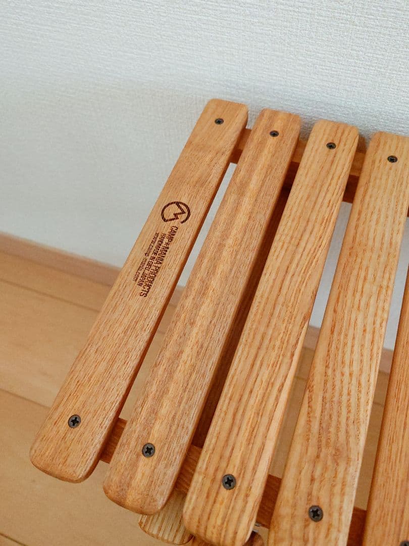 キャンプマニアプロダクツ　テーブル　キャンプ　アウトドア　折りたたみ　木製