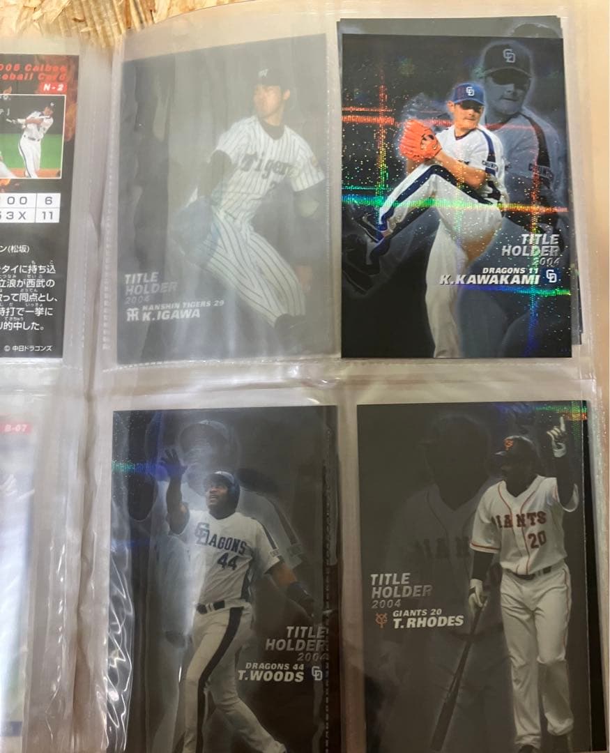 プロ野球チップスカードケース