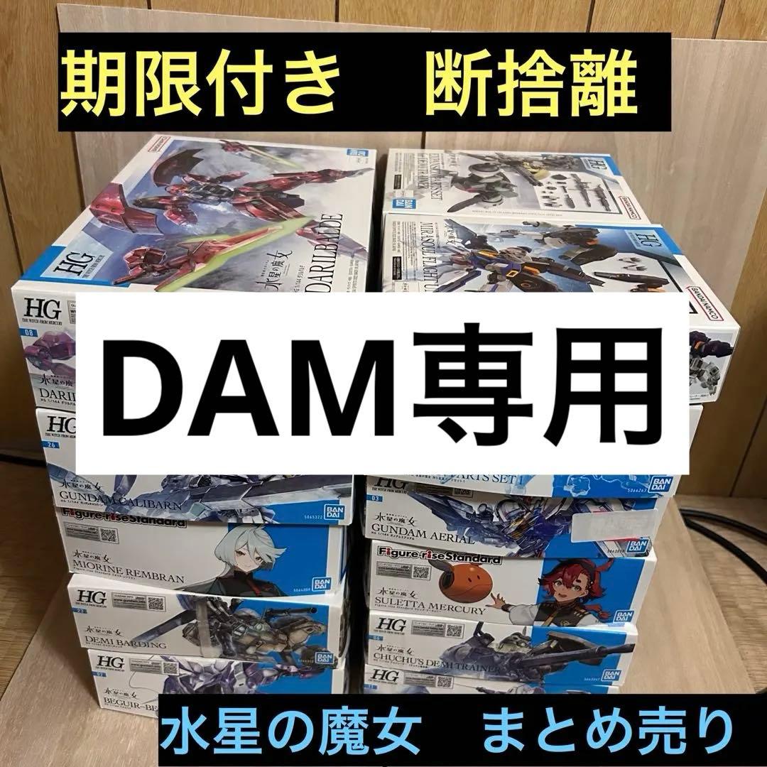 【DAM専用】水星の魔女 HG 1/144 まとめ売り