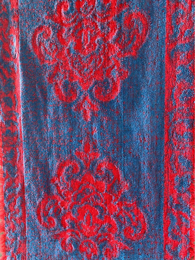 ビンテージ 70s ペイズリー インテリア ハンカチ タオル タペストリー 希少