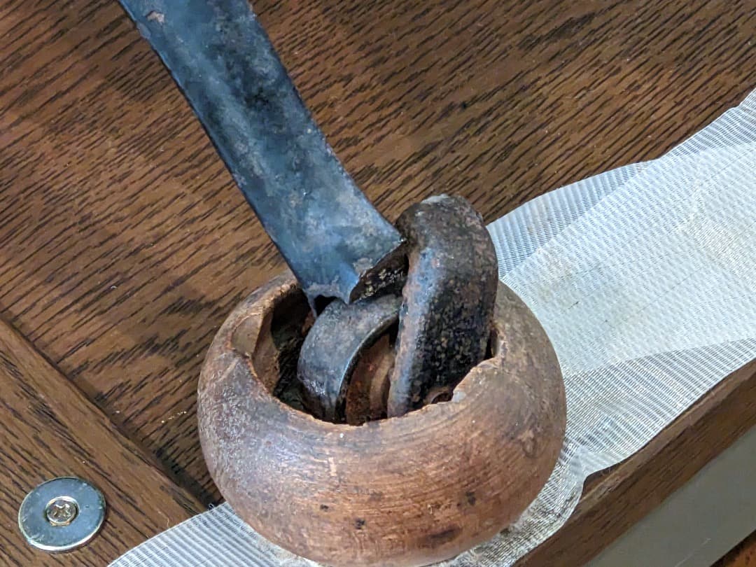 足踏みミシン　レトロ　希少な引出し6個タイプ　星のマーク