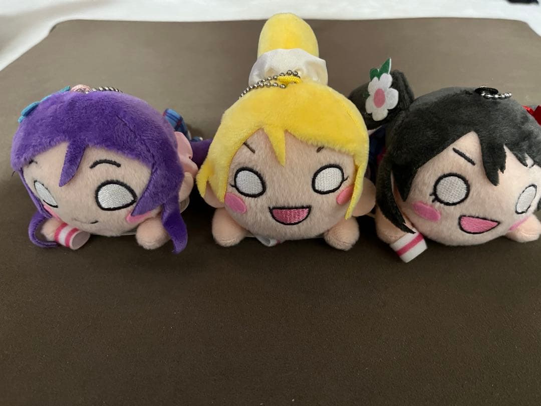 ラブライブ！寝そべりキーチェーンマスコット全9体