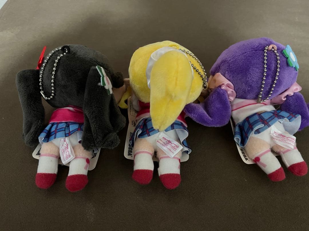 ラブライブ！寝そべりキーチェーンマスコット全9体