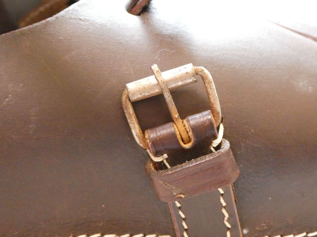 ルガーP08 ホルスター　レプリカ　4インチ　レザー　茶　ブラウン　ドイツ軍