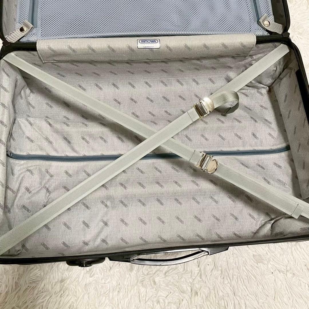 美品　リモワ　サルサ　キャリーケース　61L ポリカーボネート　スーツケース　黒