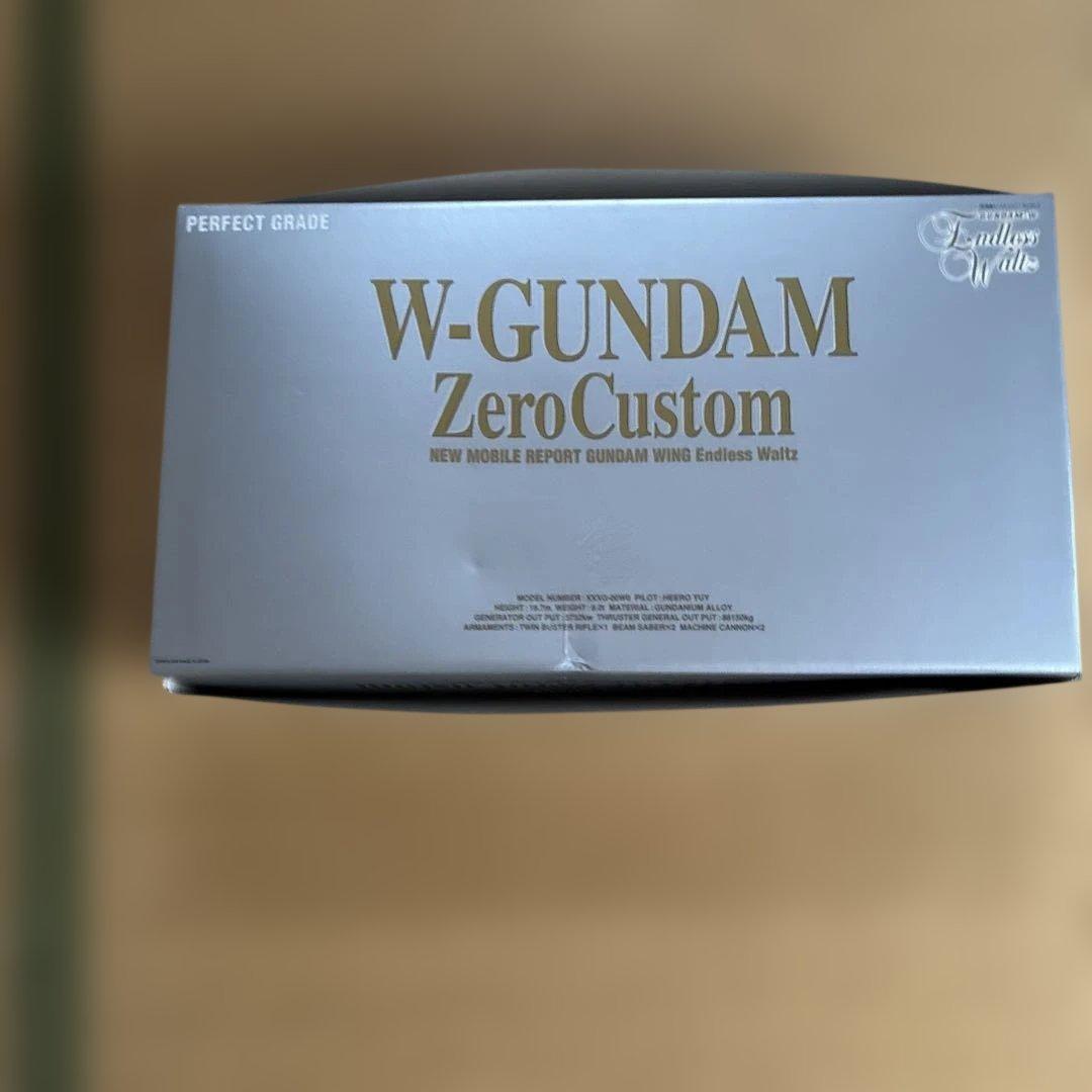 PG ウイングガンダムゼロカスタム　新品未組立品W-ZERO CUSTOM