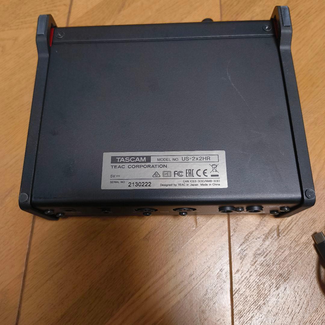 TASCAM US-2x2HR オーディオインターフェース