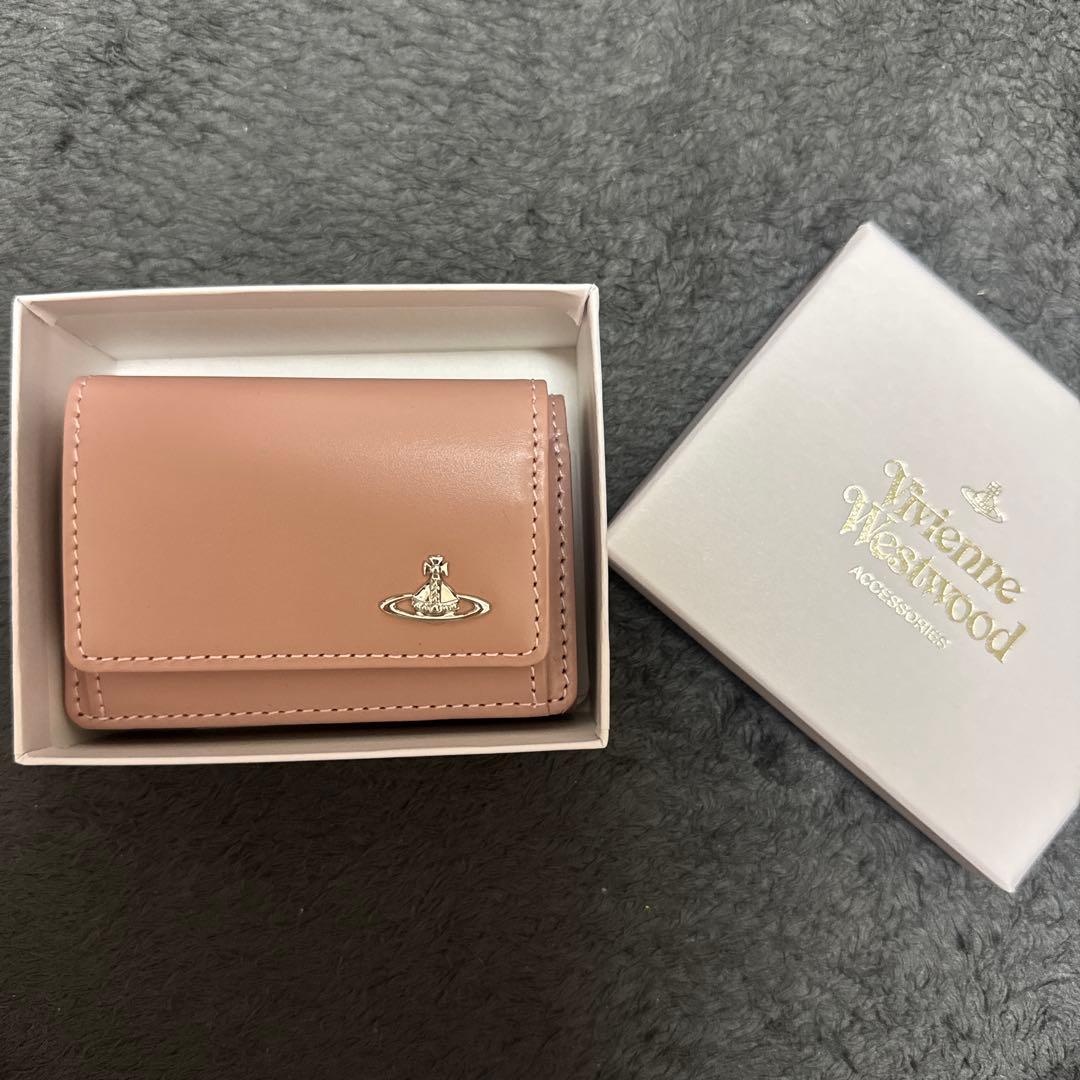 Vivienne Westwood 日本限定 三つ折り財布 新品未使用 ピンク