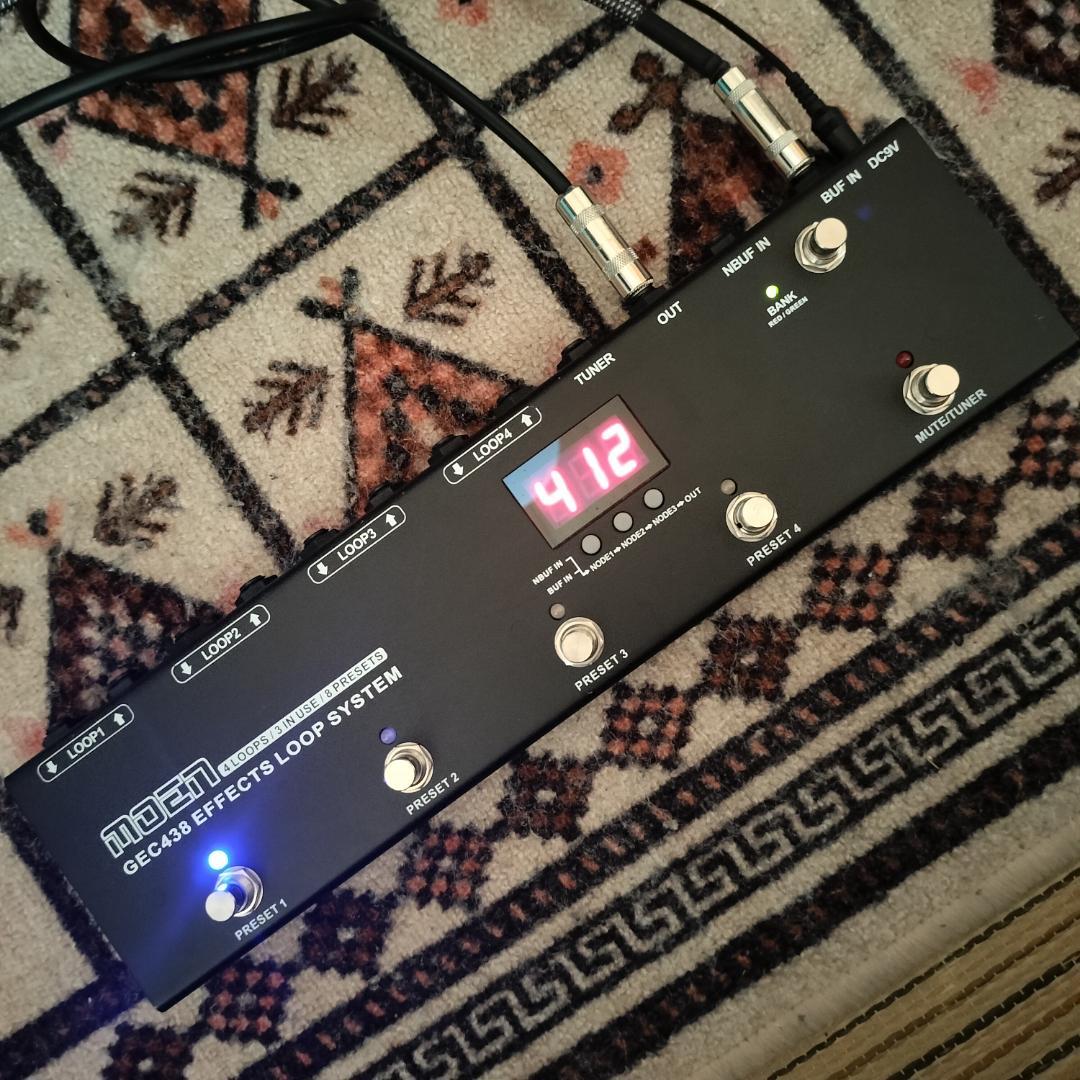 MOEN GEC438　4ループ　プログラマブル・スイッチャー（入れ替え可能）