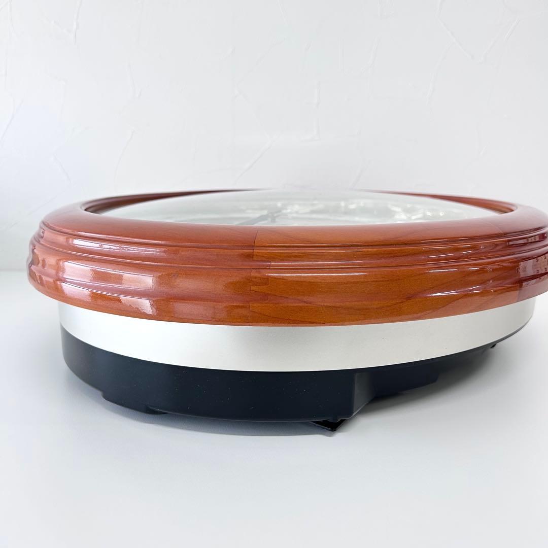 リズム時計 スモールワールド 電波時計 からくり時計PURETE