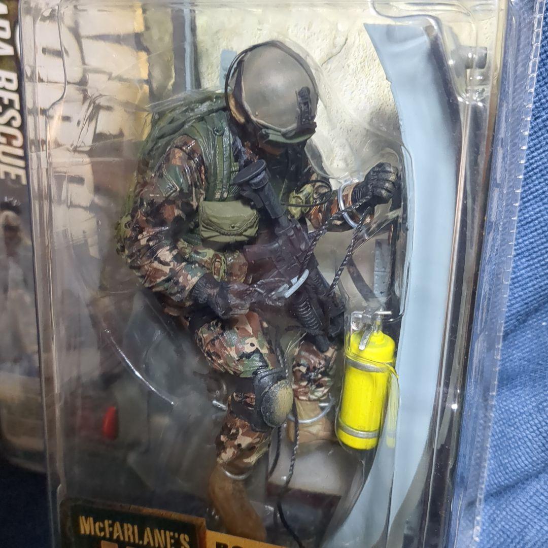 マクファーレントイズ ミリタリーフィギュア パラレスキュー