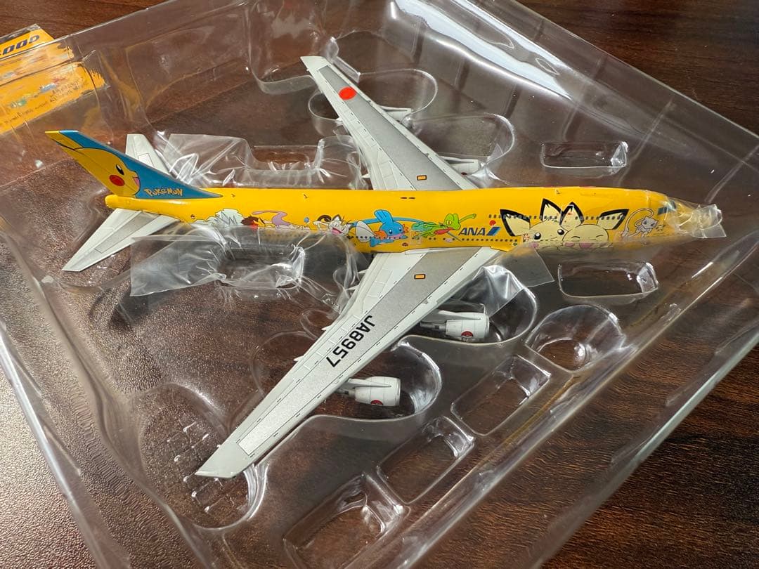 航空機・ヘリコプター Geministar ANA B747-400 JA8957 1/400