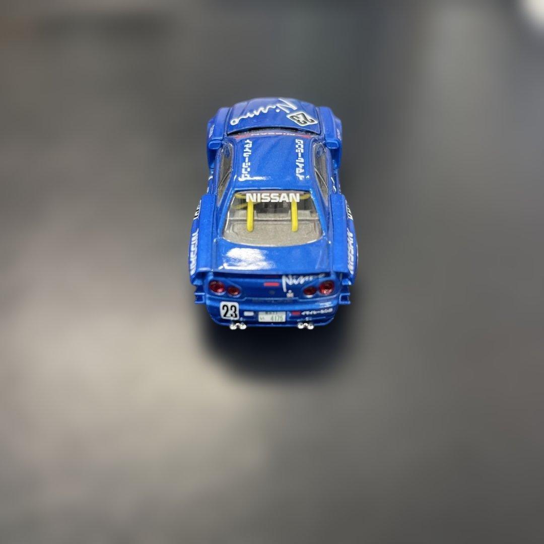 ミニカー Nissan Skyline R34 KAIDO HOUSE 1/64
