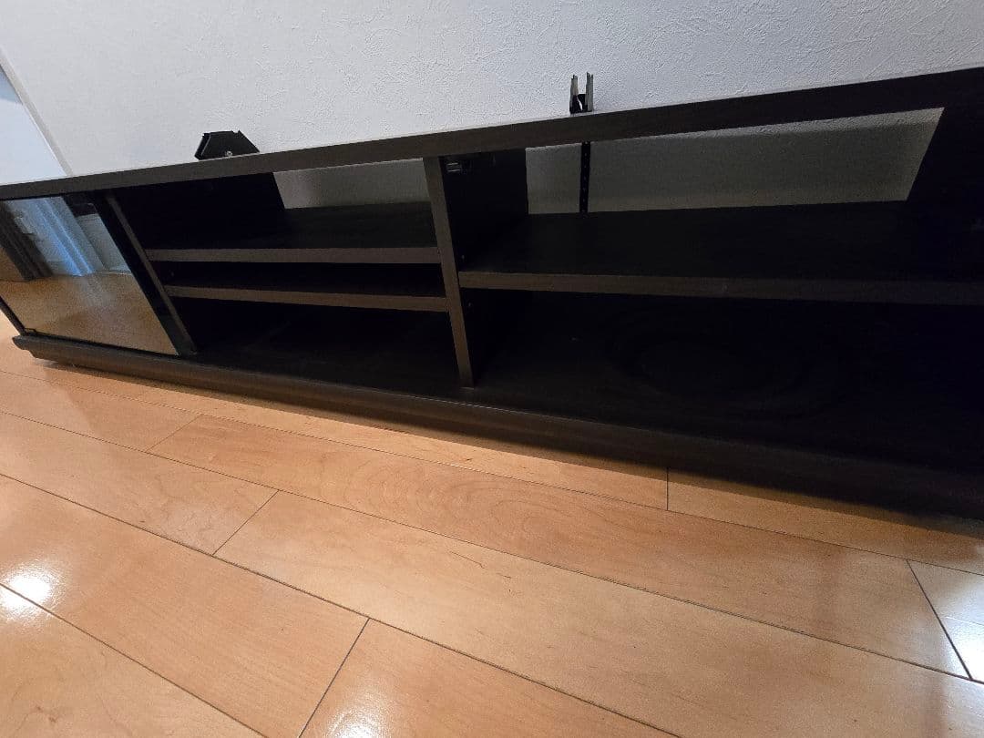 ダークブラウン 木製 テレビボード