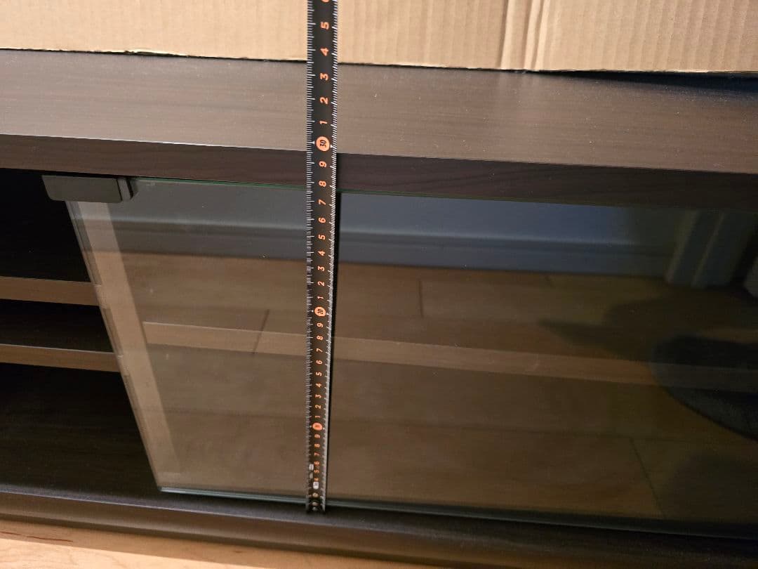 ダークブラウン 木製 テレビボード