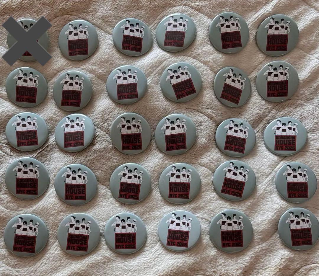 kodansha house 缶バッジ 進撃の巨人 30点