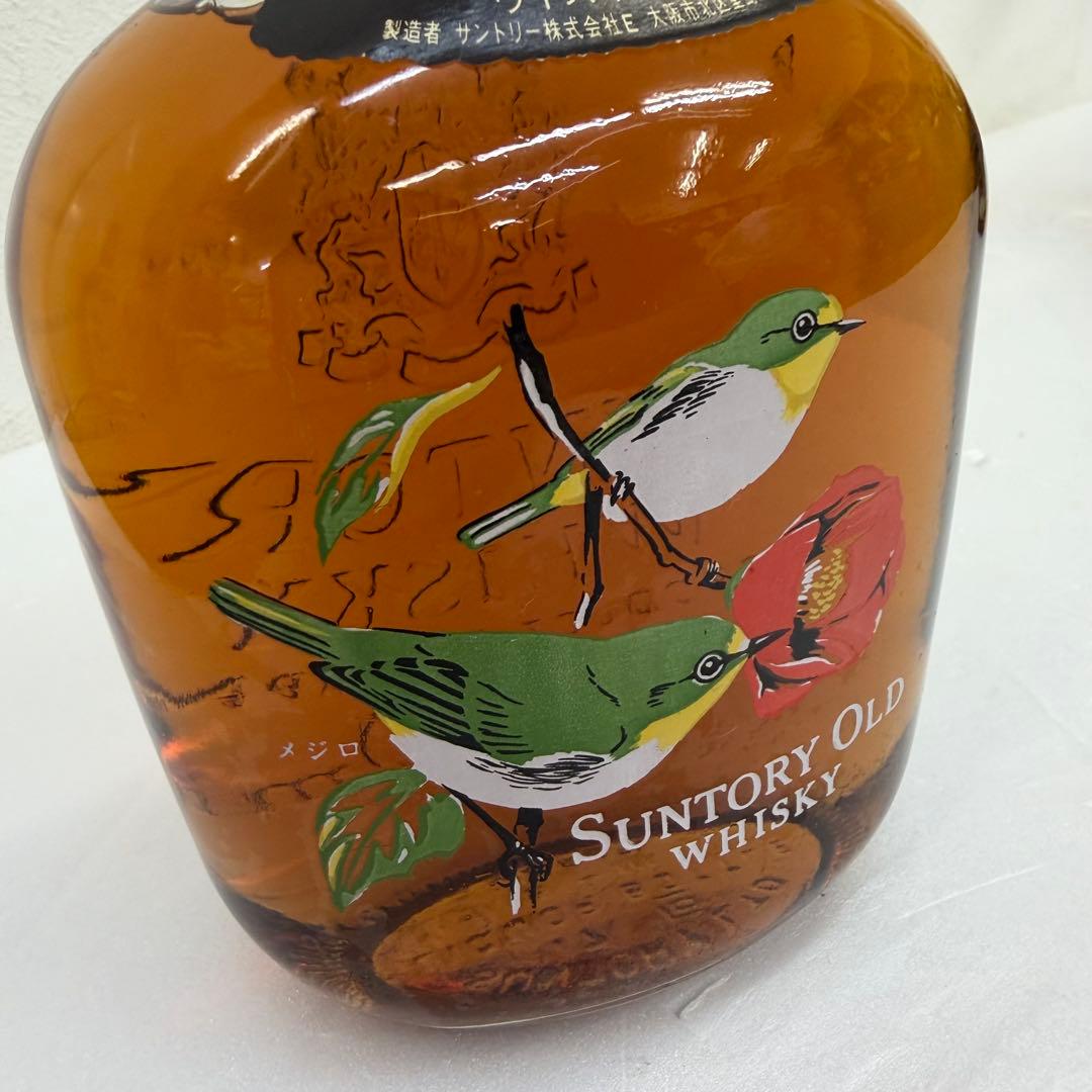 サントリー オールドウイスキー バードボトル メジロ 700ml