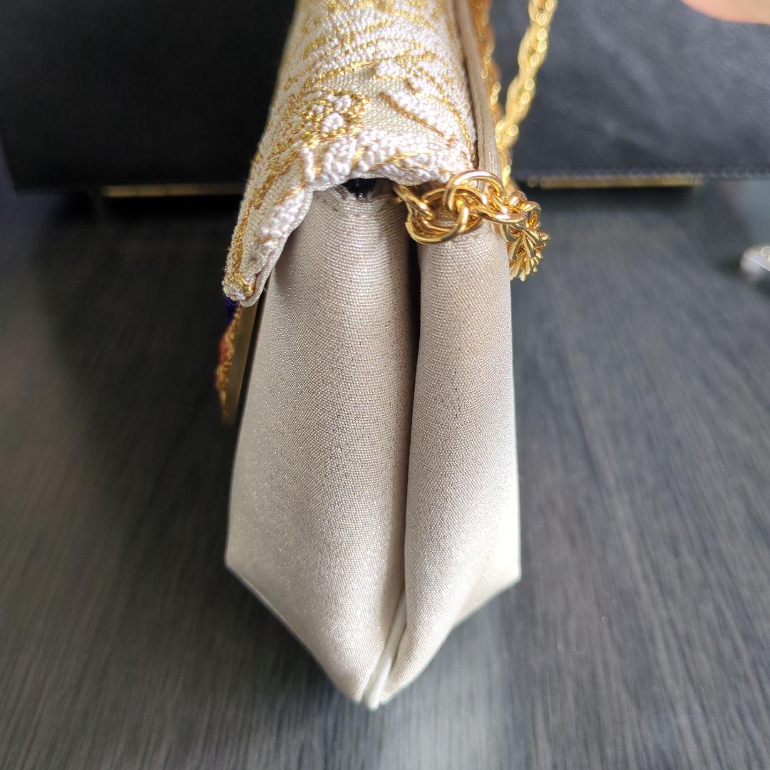 濱野皮革工藝 バッグ　ハンドバッグ　ショルダーバッグ　クラッチ　天然石　白