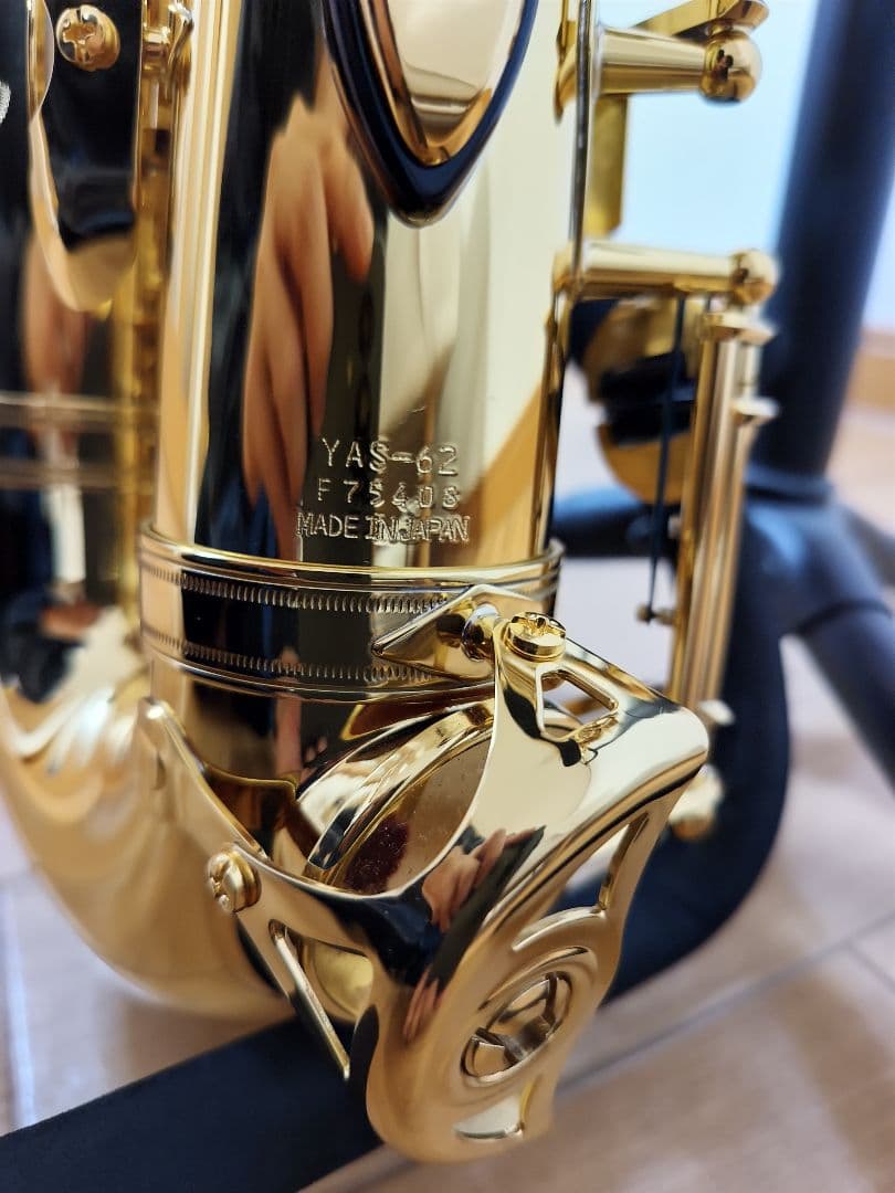ヤマハ アルトサックス YAS-62 現行モデル（第4世代）