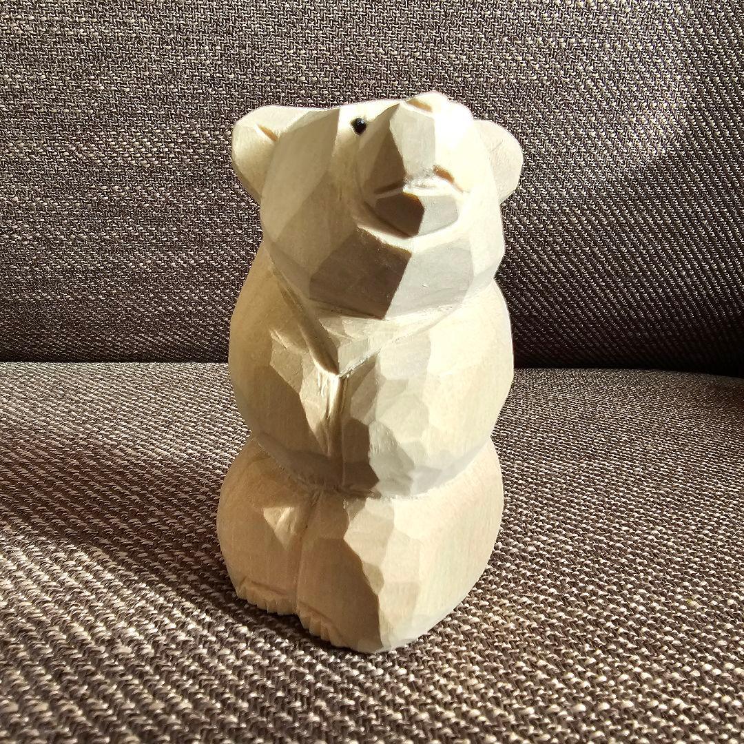 zunokuma 木彫り熊　遊木民　東京903会　コロマル　面彫り