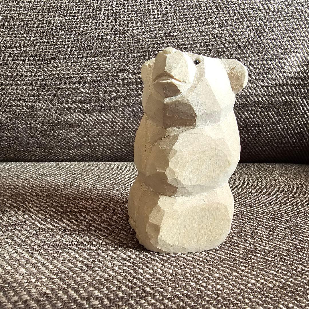 zunokuma 木彫り熊　遊木民　東京903会　コロマル　面彫り