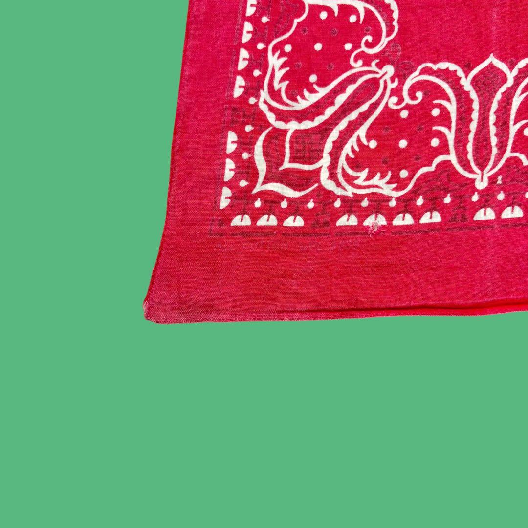 3枚セット 50s〜60s Fast Color バンダナ 象 虎 ヴィンテージ