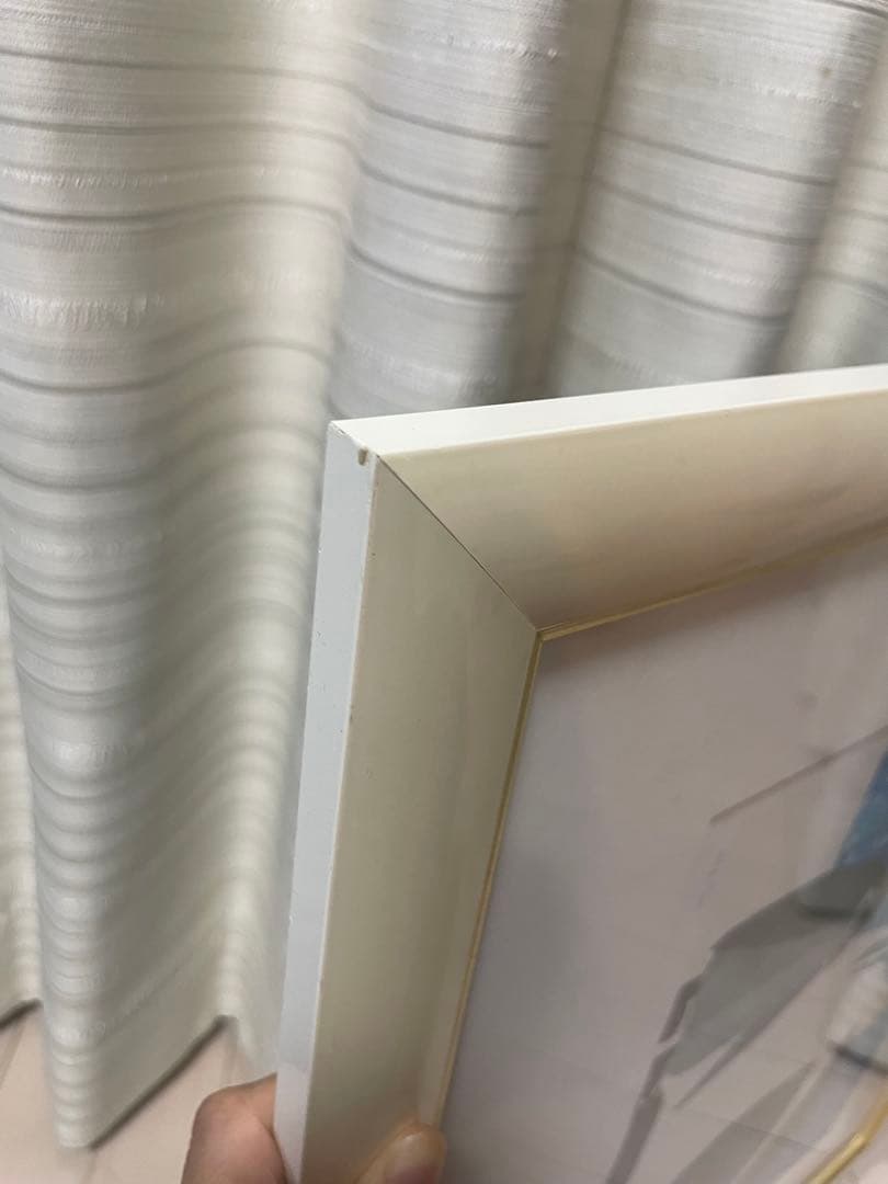 エリック・カール　親子ペンギン　リトグラフ　縦51cm横60.5cm