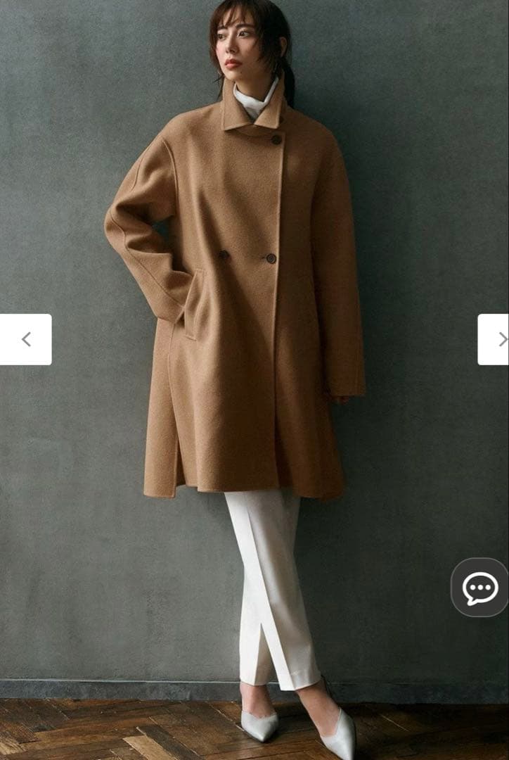 23区今季新品未使用MANTECOPure リバーコートサイズ３８