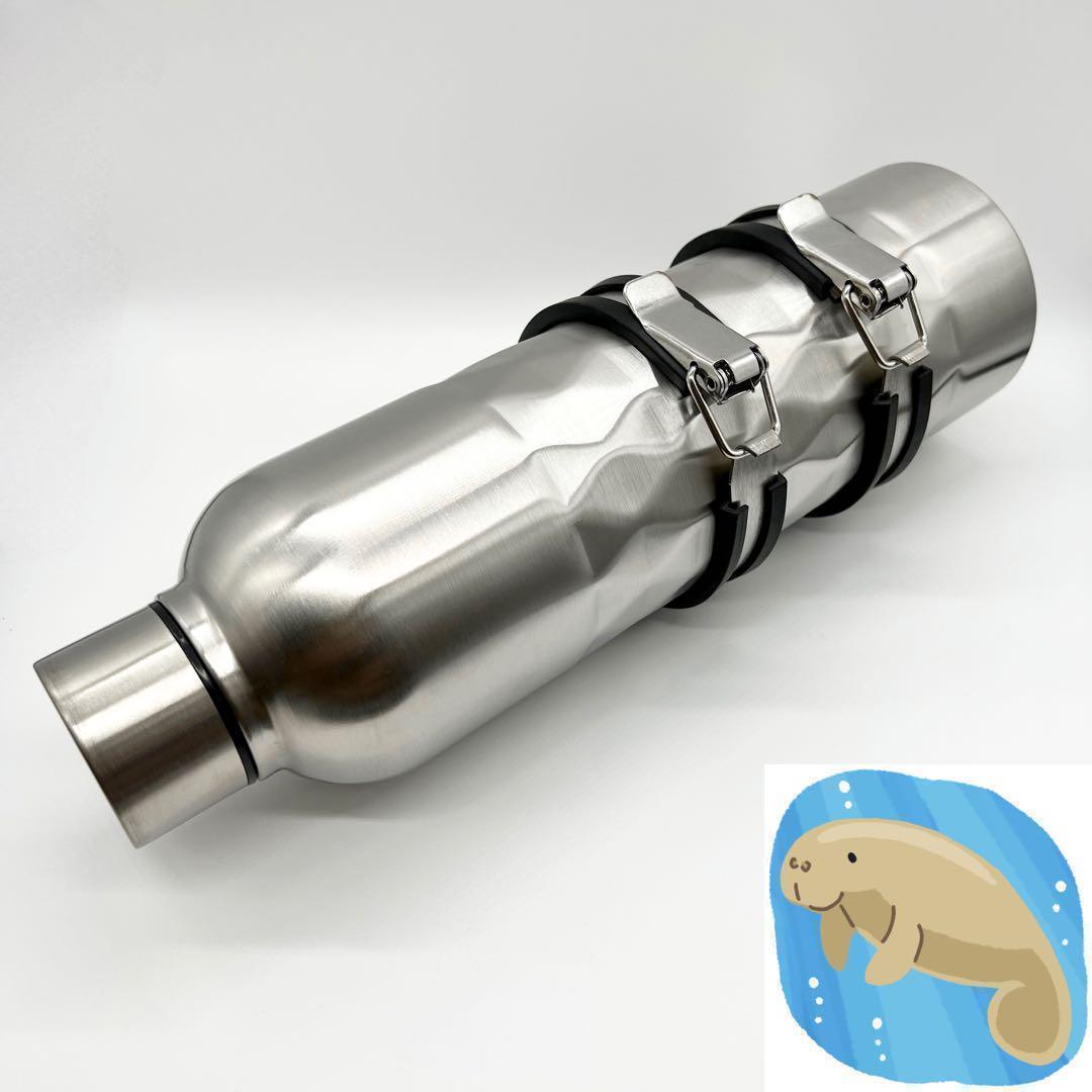 携行缶　エマージェンシー　1.5リットル　ハーレー　タンク　ステンレス　おまけ付