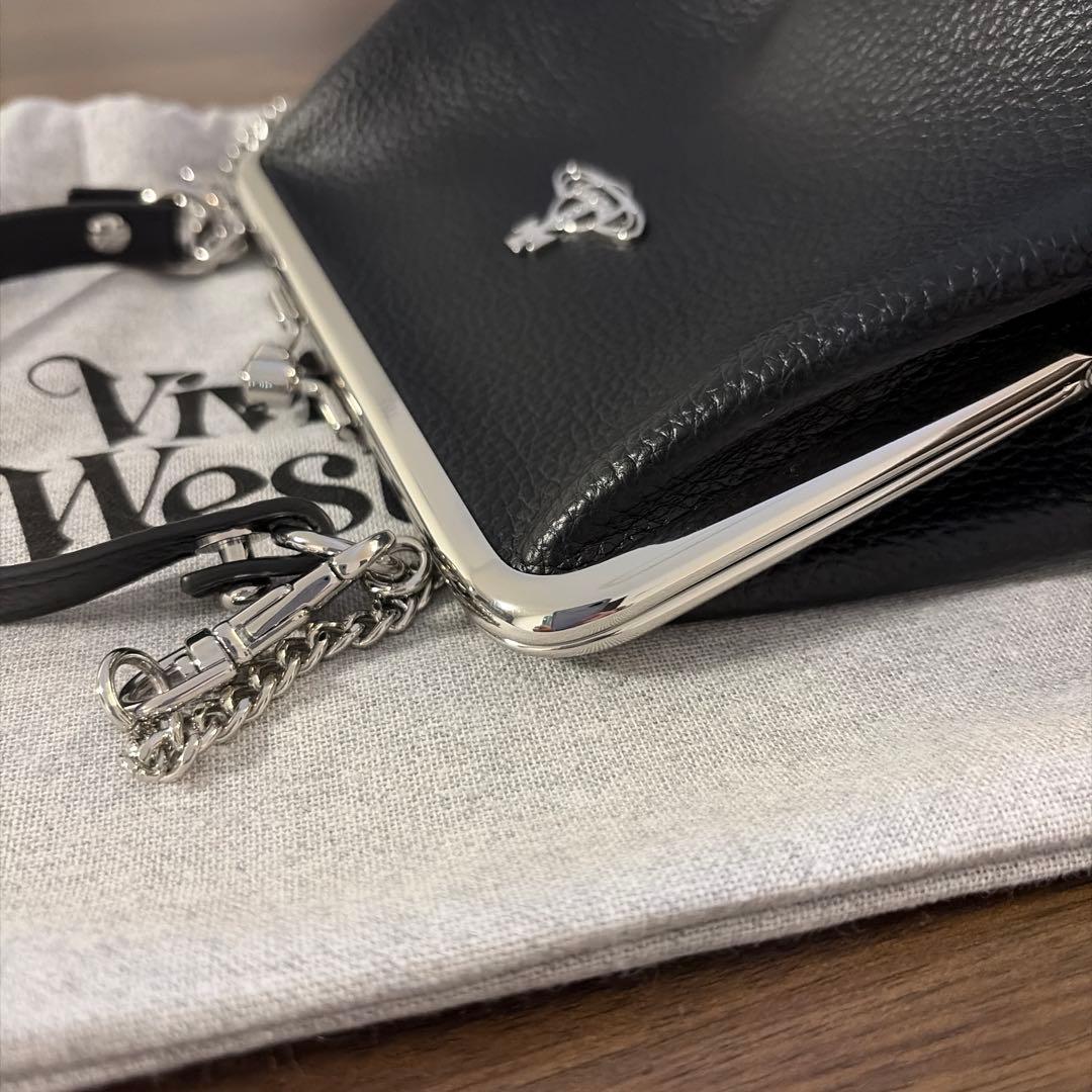 momo専用⭐︎Vivienne Westwood ブラックショルダーバッグ