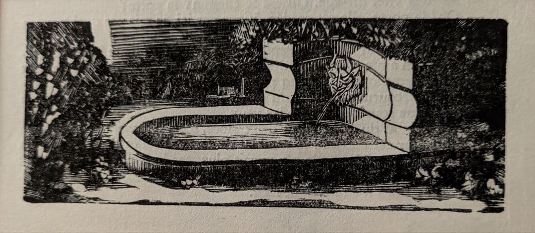 Ad藤田嗣治の木版画　1925年制作