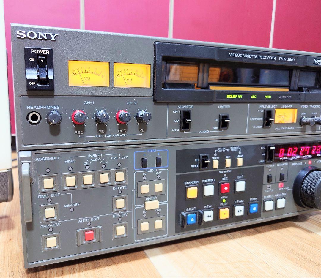 ★【中古/動作品 】★ SONY BETACAM SP PVW-2800