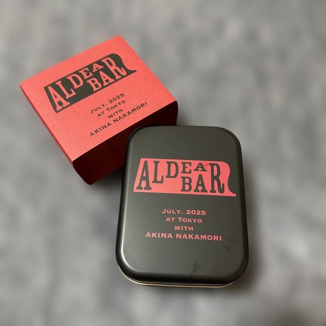 【新品未開封】中森明菜 ALDEAR BAR 限定セット 2025年7月LIVE