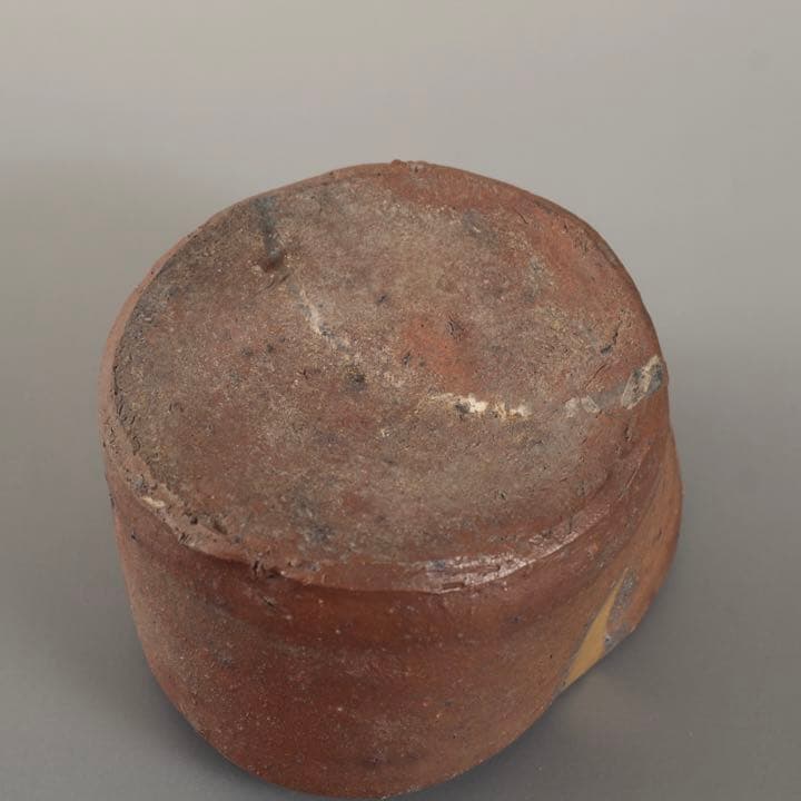 窯印のある 窯道具 半筒 茶碗 古備前 備前 常滑 古美術 古道具 アンティーク