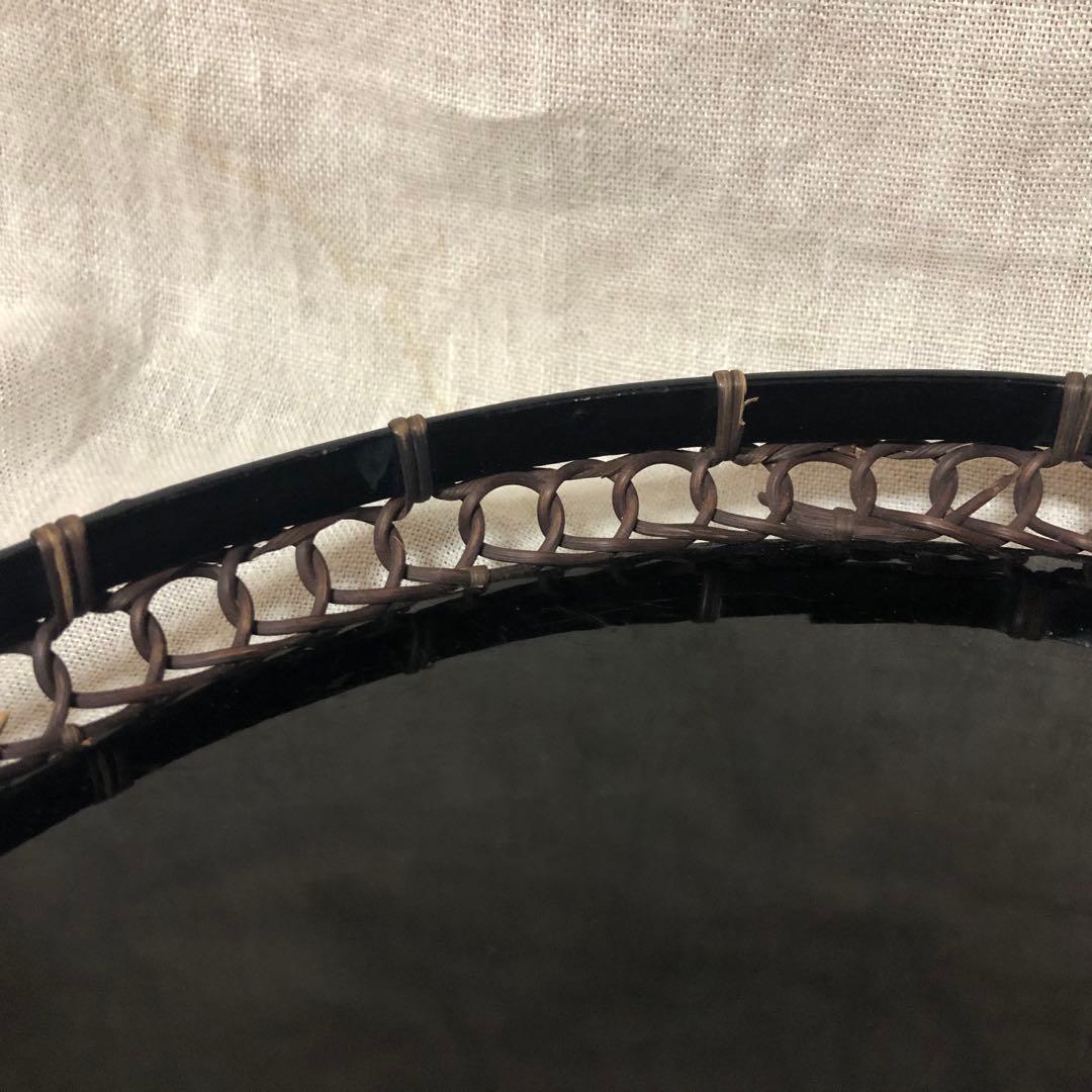 京都 うるわし屋 漆盆 漆器 アンティーク 古物 大正 昭和 レトロ