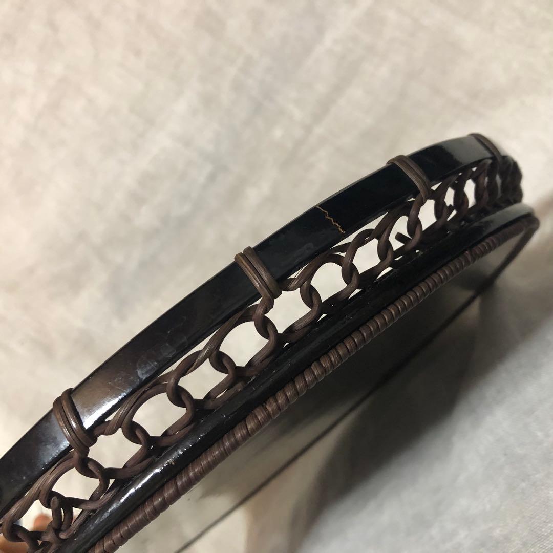 京都 うるわし屋 漆盆 漆器 アンティーク 古物 大正 昭和 レトロ