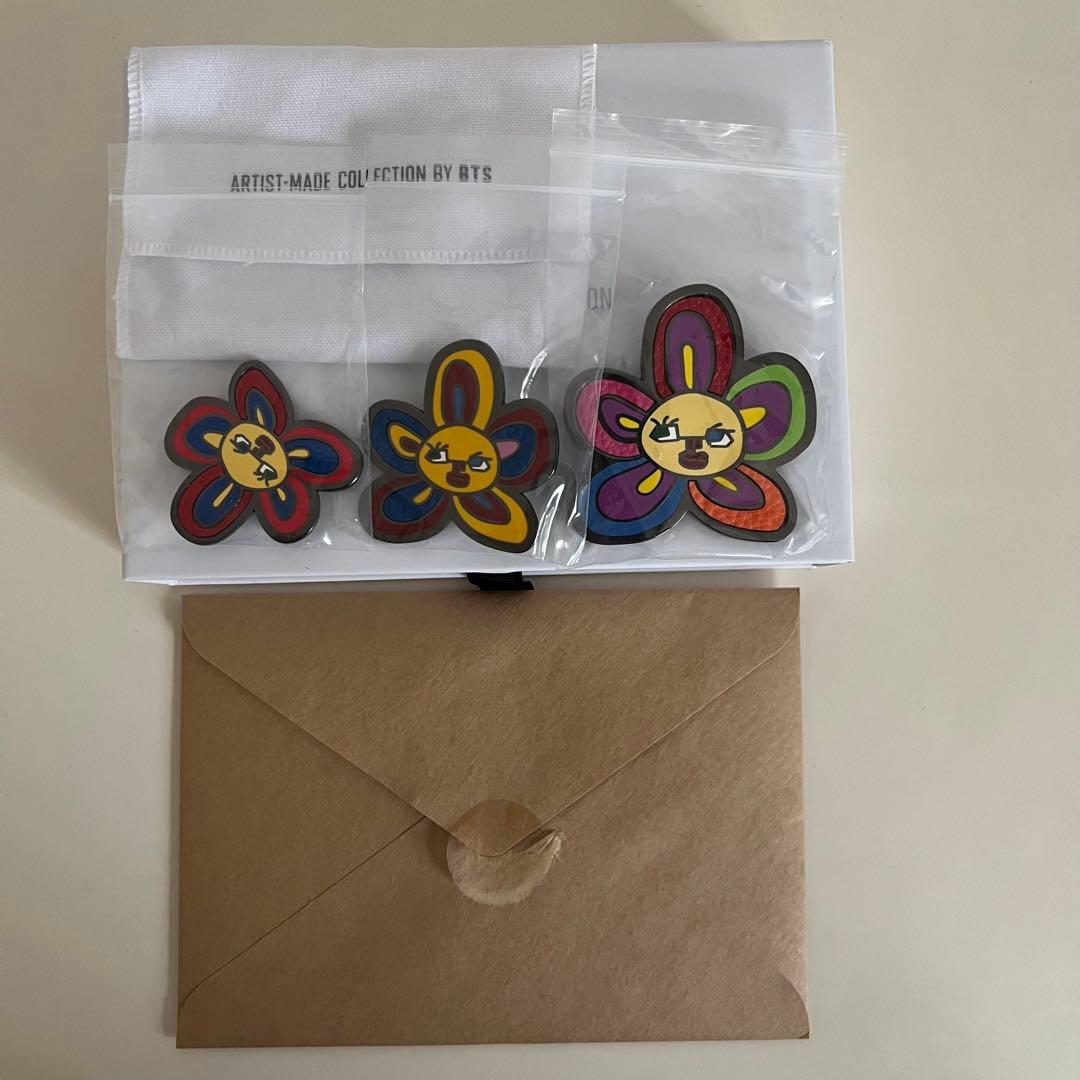 【BTS】アーティストメイド テヒョン ボストンバック ブローチ