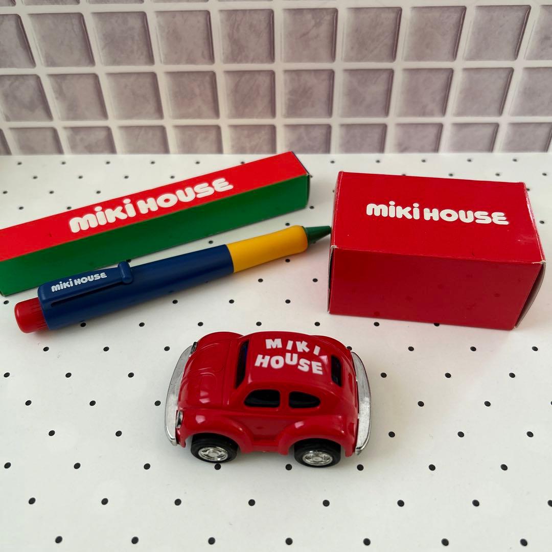 希少品【新品未使用】MIKIHOUSE ミキハウス ワーゲン ビートル ミニカー
