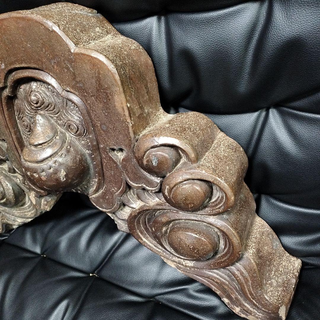 備前焼 瓦 古美術 鬼瓦 骨董 アンティーク