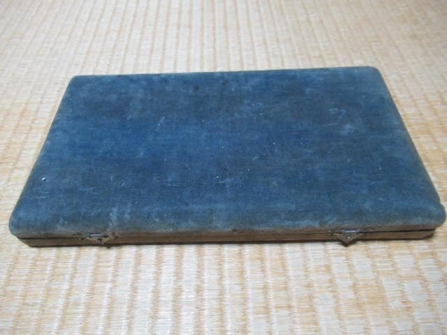 未使用昭和6年◆大阪 丸に枡家紋入り落成記念 緋銅製ペンプレートとペーパーナイフ